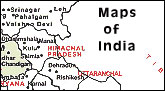 Maps of India