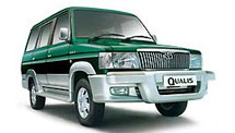 Toyota Qualis, Car Coach Rentals India Travel Guide